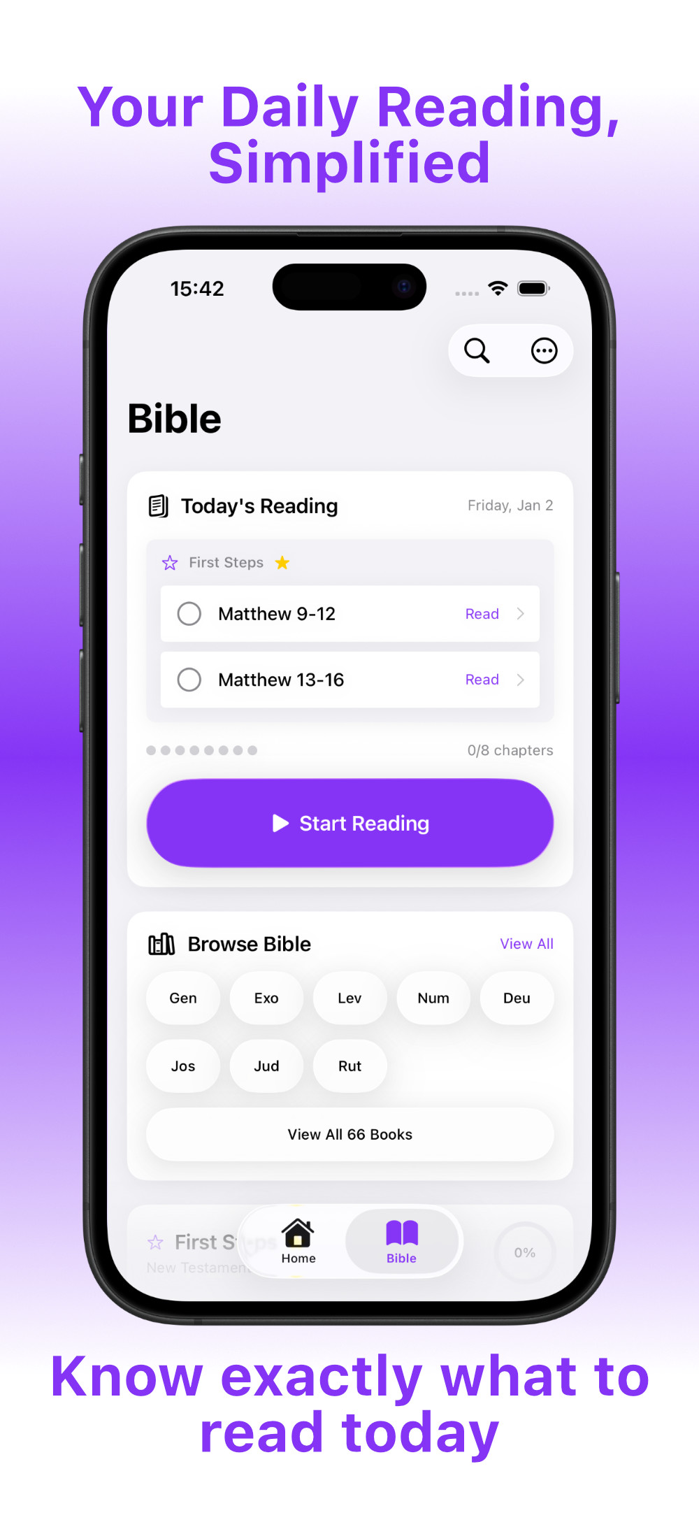 Your Daily Reading, Simplified